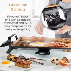 Cerasure+ Copper Electric Teppanyaki Grill Copper -Kitchen appliances fit 440