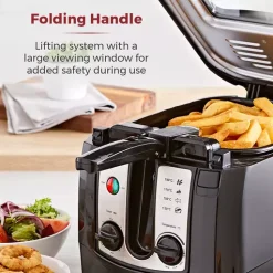2300W 3 Litre Easy Clean Deep Fryer -Kitchen appliances fit 45