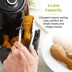 Vortx Compact 2 Litre Manual Air Fryer 20 Vortx Compact 2 Litre Manual Air Fryer -Kitchen appliances fit 453