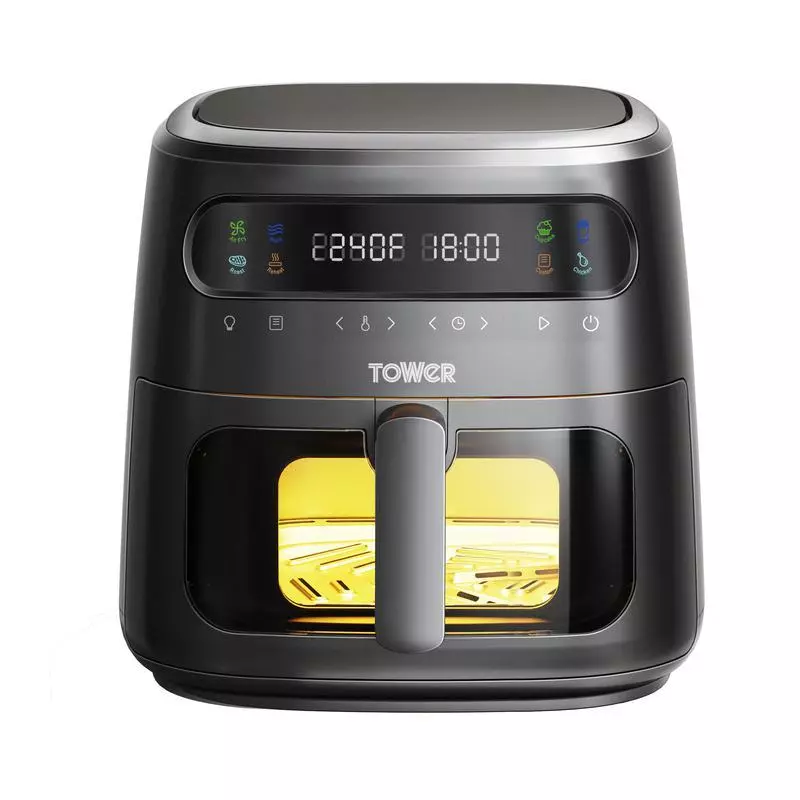 Vortx Vizion 6 Litre Air Fryer With Colour Digital Display 11 Vortx Vizion 6 Litre Air Fryer With Colour Digital Display - Image 11