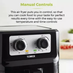 Vortx 5 Litre Manual Air Fryer -Kitchen appliances fit 513