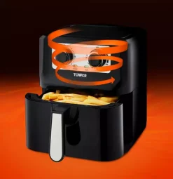 Vortx 5 Litre Manual Air Fryer -Kitchen appliances fit 517