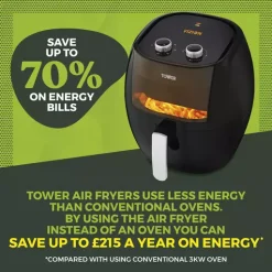 Vortx Vizion 7 Litre Manual Air Fryer -Kitchen appliances fit 531