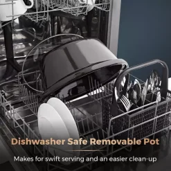 Rose Gold 6.5 Litre Slow Cooker Black And Rose Gold 20 Rose Gold 6.5 Litre Slow Cooker Black And Rose Gold -Kitchen appliances fit 548