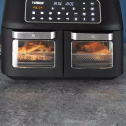 Vortx Vizion 11L Digital Dual Air Fryer Oven -Kitchen appliances fit 564