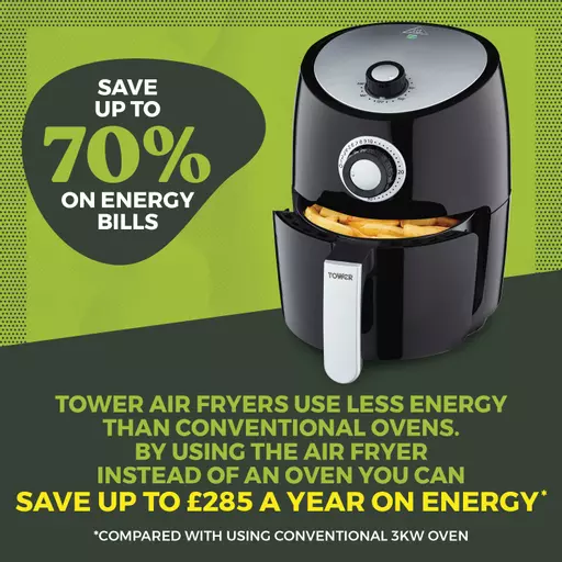 1000W 2.2 Litre Manual Air Fryer 3 1000W 2.2 Litre Manual Air Fryer - Image 3