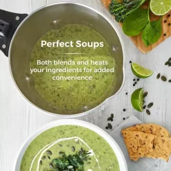 1000W 1.6 Litre Soup Maker With Rose Gold Accents -Kitchen appliances fit 600