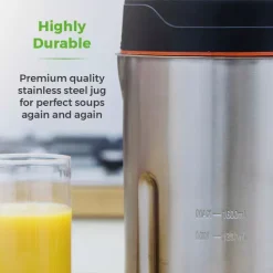 1000W 1.6 Litre Soup Maker With Rose Gold Accents -Kitchen appliances fit 602