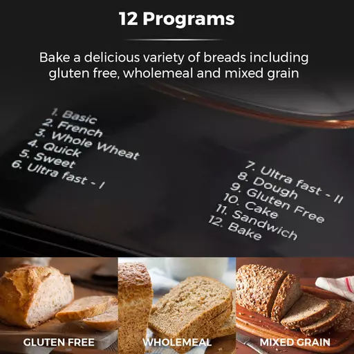 550W 2lb Gluten Free Digital Breadmaker 3 550W 2lb Gluten Free Digital Breadmaker - Image 3