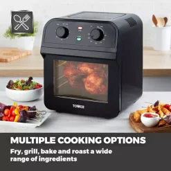 12 Litre Manual Air Fryer Oven -Kitchen appliances fit 692