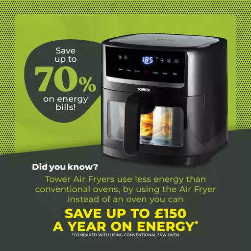 Vizion 4 Litre Eco Saver Air Fryer 6 Vizion 4 Litre Eco Saver Air Fryer - Image 6