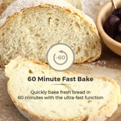 Gluten Free Digital Bread Maker With Nut Dispenser -Kitchen appliances fit 742