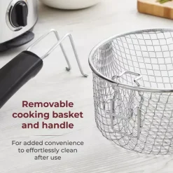 1.5 Litre 1000W Deep Fat Fryer Stainless Steel 16 1.5 Litre 1000W Deep Fat Fryer Stainless Steel -Kitchen appliances fit 757