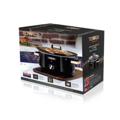Infinity 3.5 Litre Slow Cooker With Rose Gold Accents -Kitchen appliances fit 819