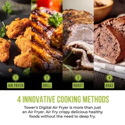 Vortx 6 Litre Colour Air Fryer -Kitchen appliances fit 97