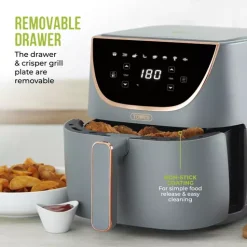 Vortx 6 Litre Colour Air Fryer -Kitchen appliances fit 99