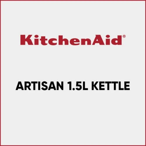 KitchenAid Artisan Onyx Black 1.5L Kettle 2 KitchenAid Artisan Onyx Black 1.5L Kettle - Image 2